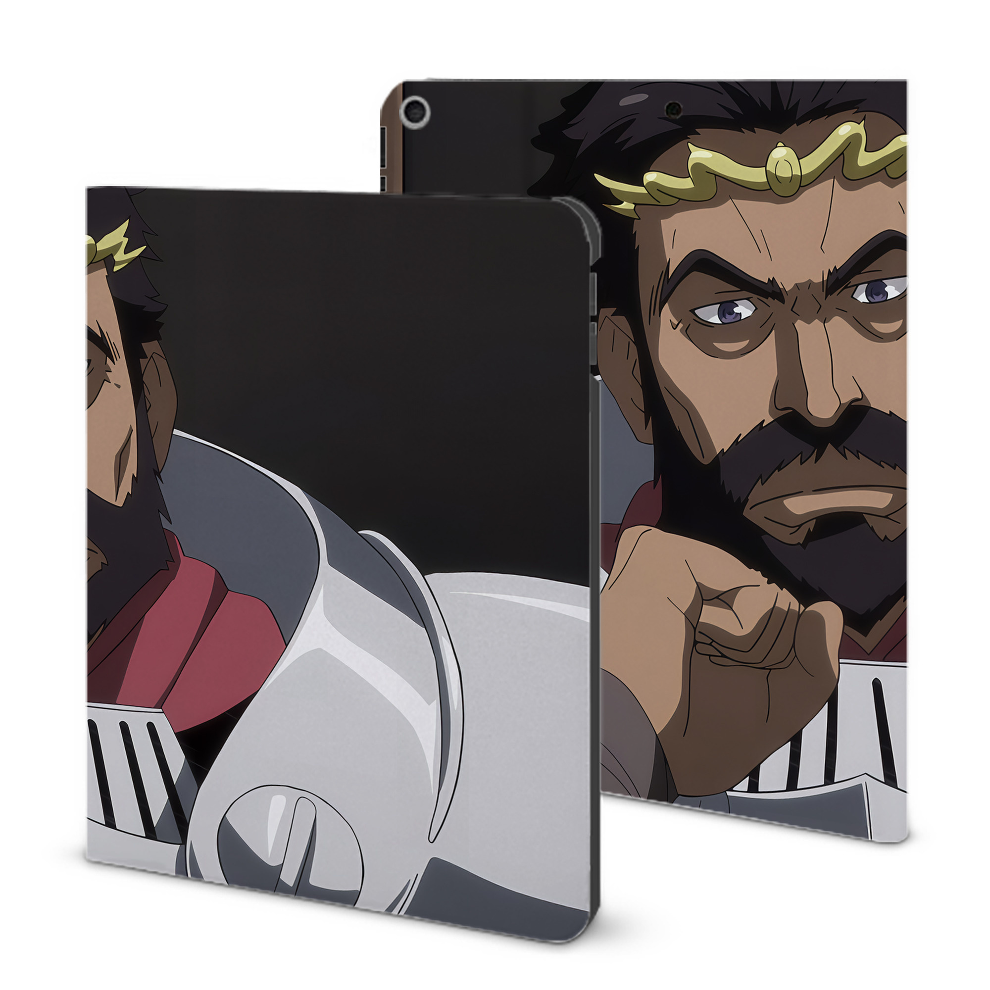 （画像用） 転スラ Regarding Reincarnated to Slime IPad ケース ブック型 PUレザー TPU 耐衝撃 軽量 薄型 ペン収納なし 全面保護 IPad 各モデル対応